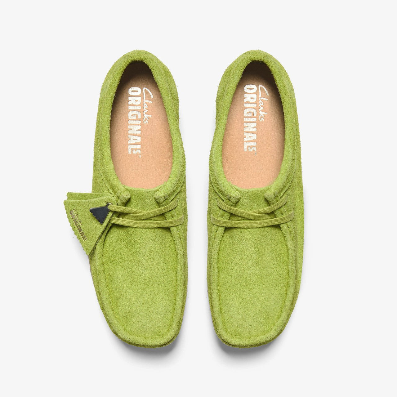 Women Wallabee Lime Suede