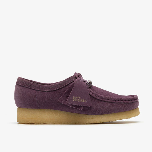 Women Wallabee Plum Suede