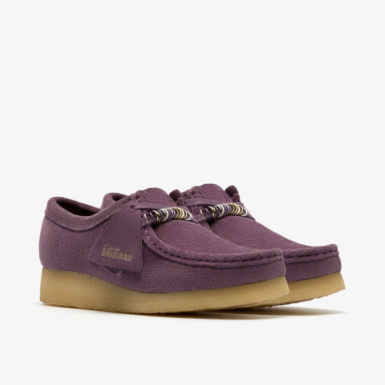 Women Wallabee Plum Suede