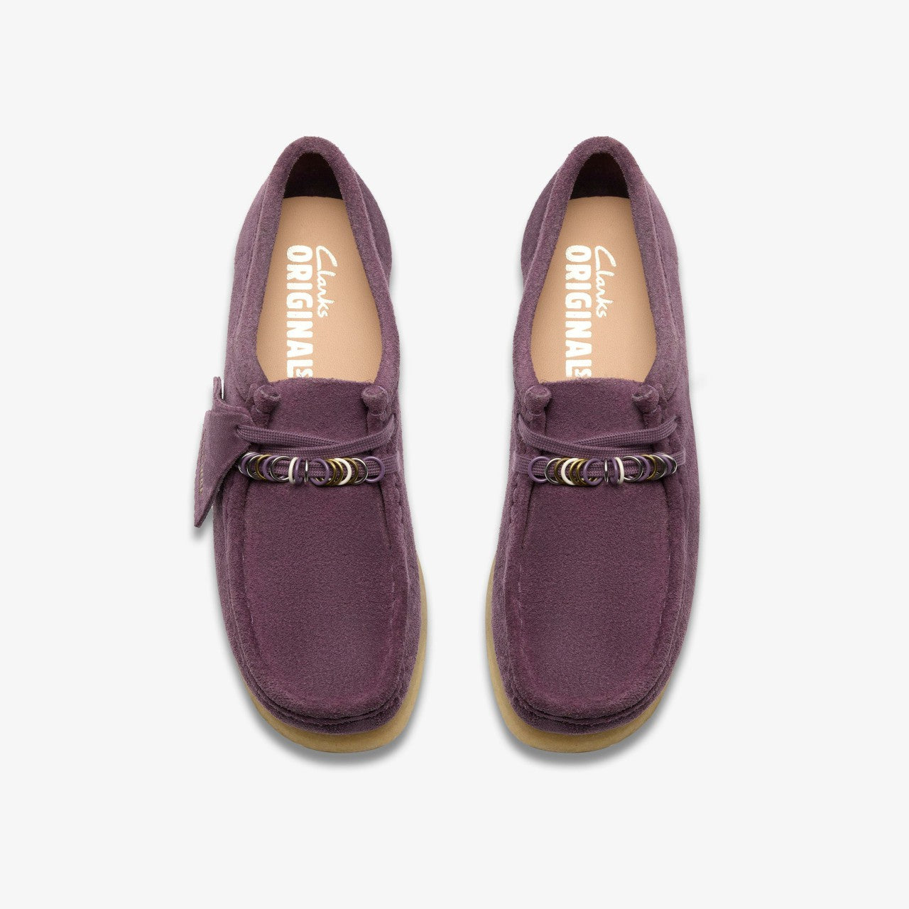 Women Wallabee Plum Suede