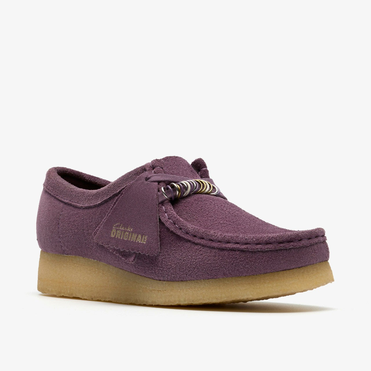 Women Wallabee Plum Suede