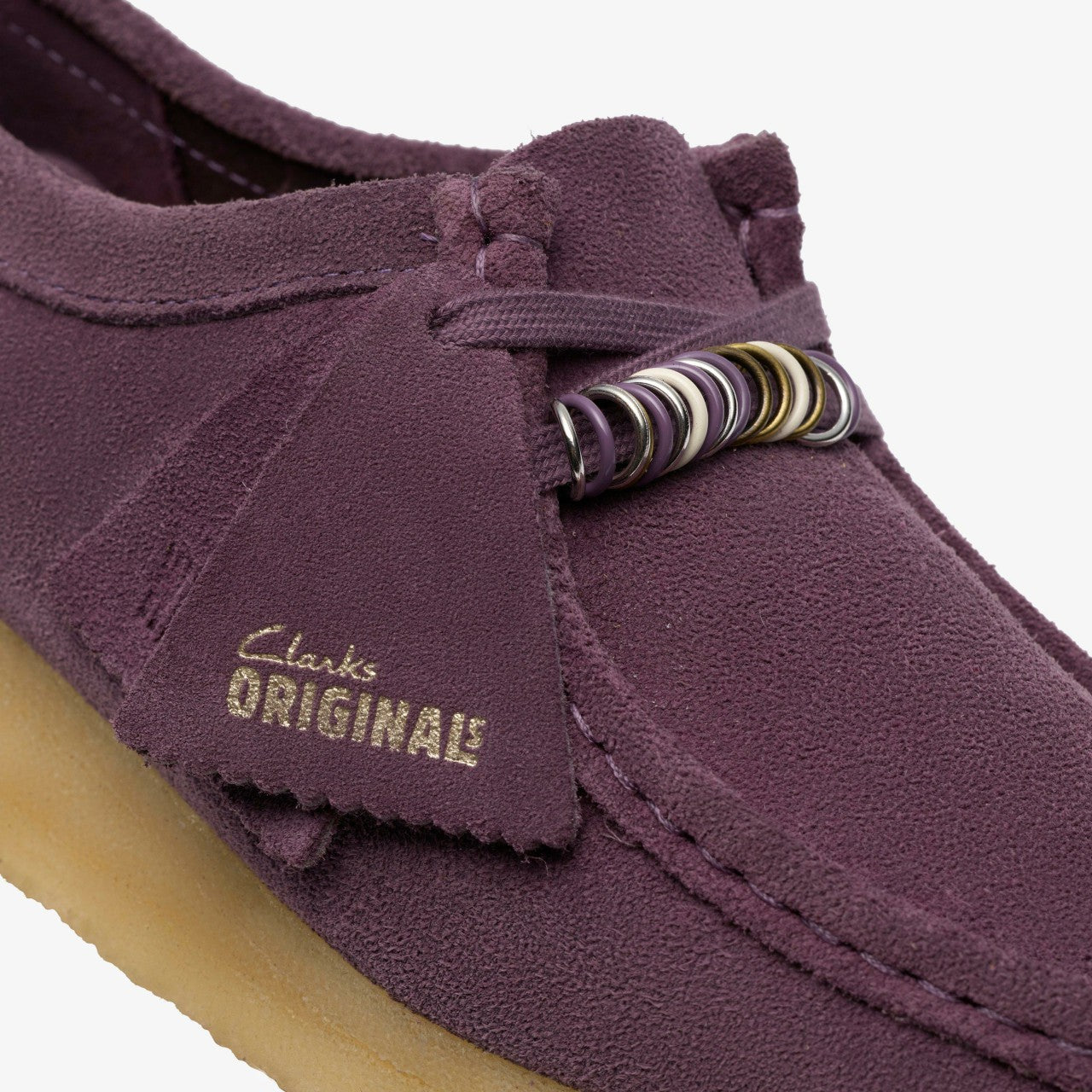 Women Wallabee Plum Suede