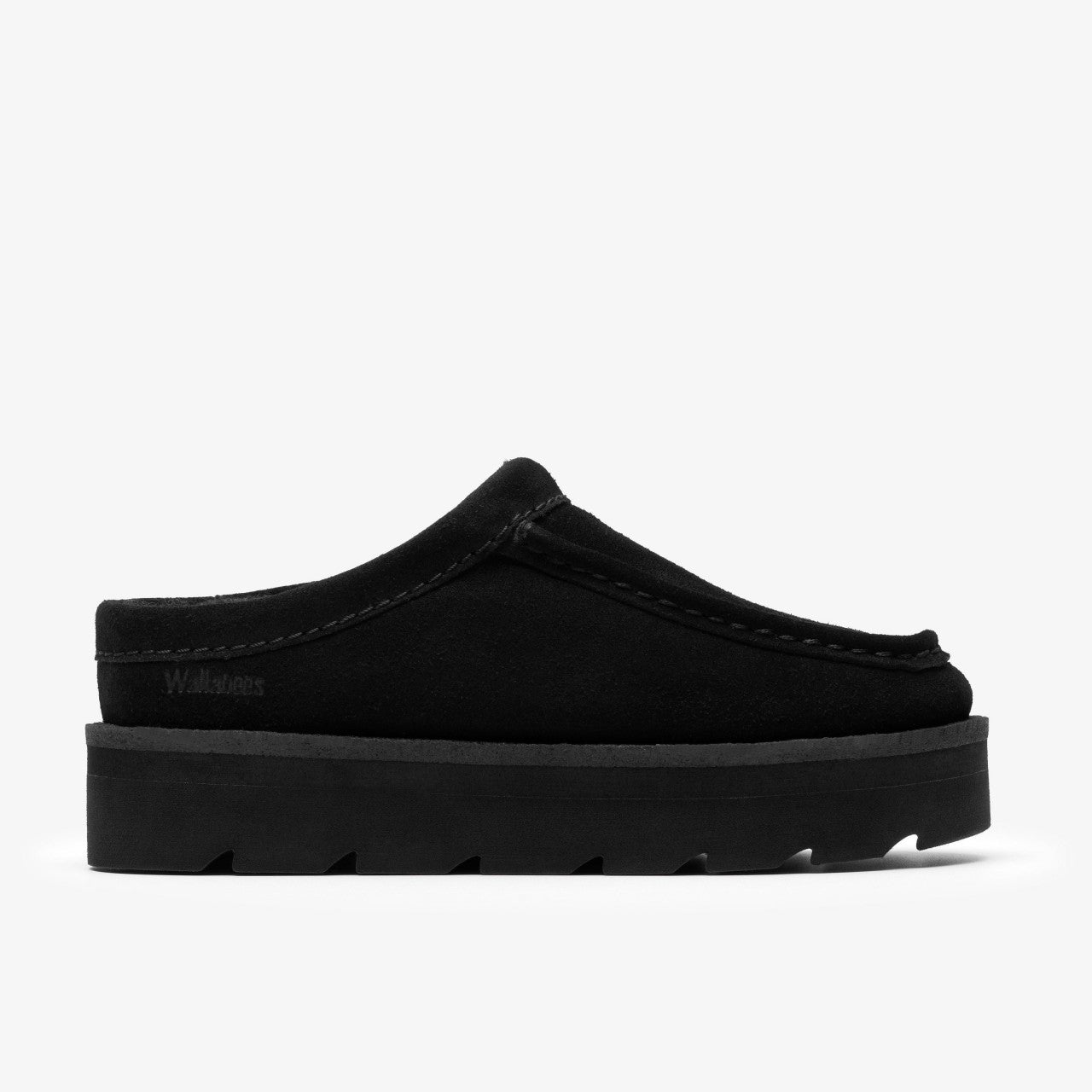 Women Meare Mule Black Suede Warmlined