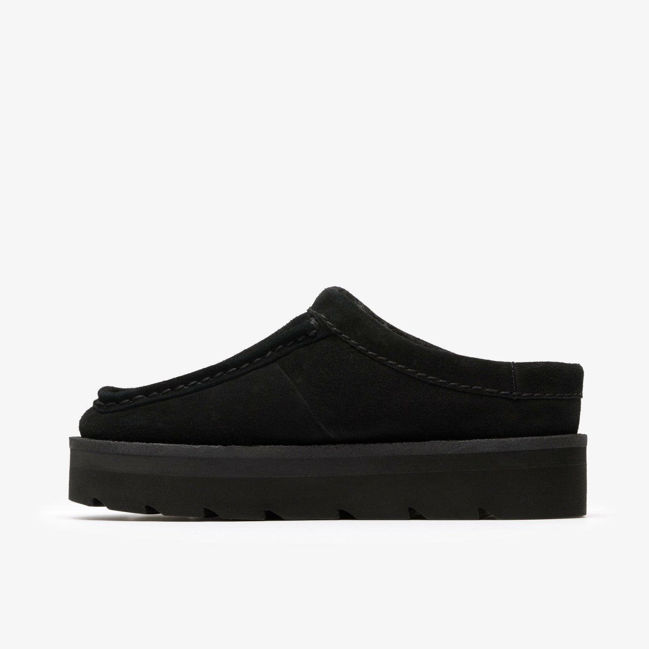 Women Meare Mule Black Suede Warmlined