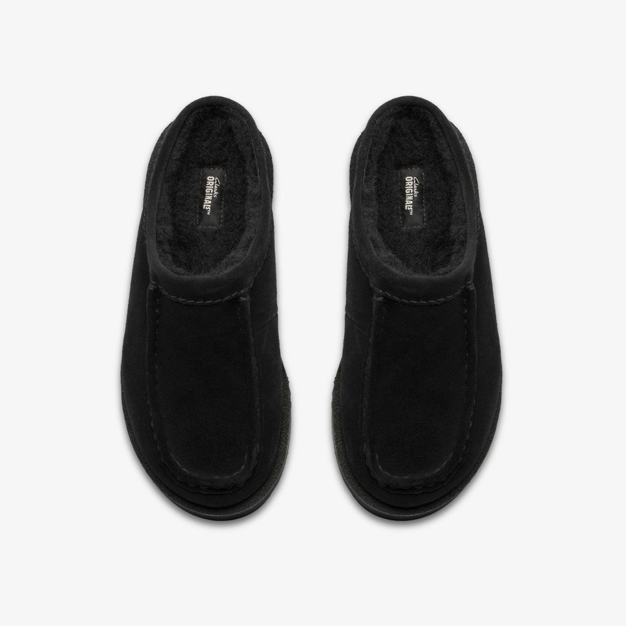 Women Meare Mule Black Suede Warmlined