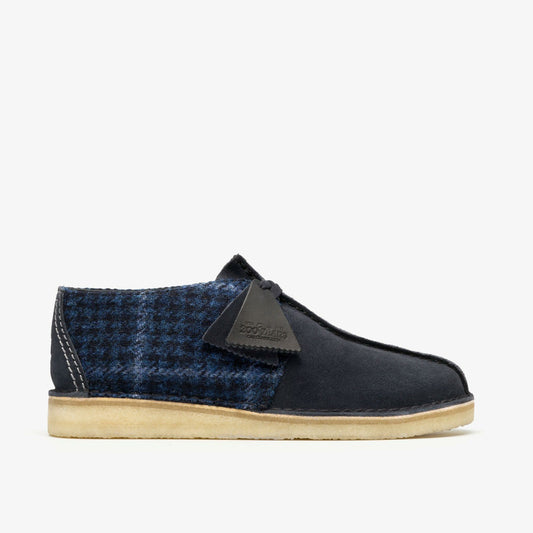 Men Desert Trek Navy Tweed Combination