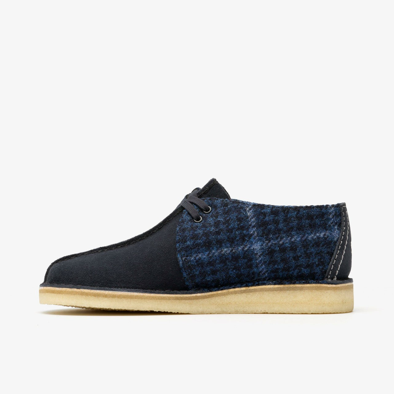 Men Desert Trek Navy Tweed Combination
