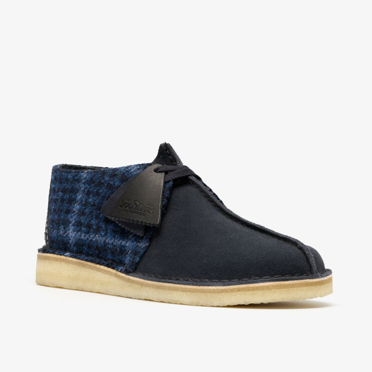 Men Desert Trek Navy Tweed Combination