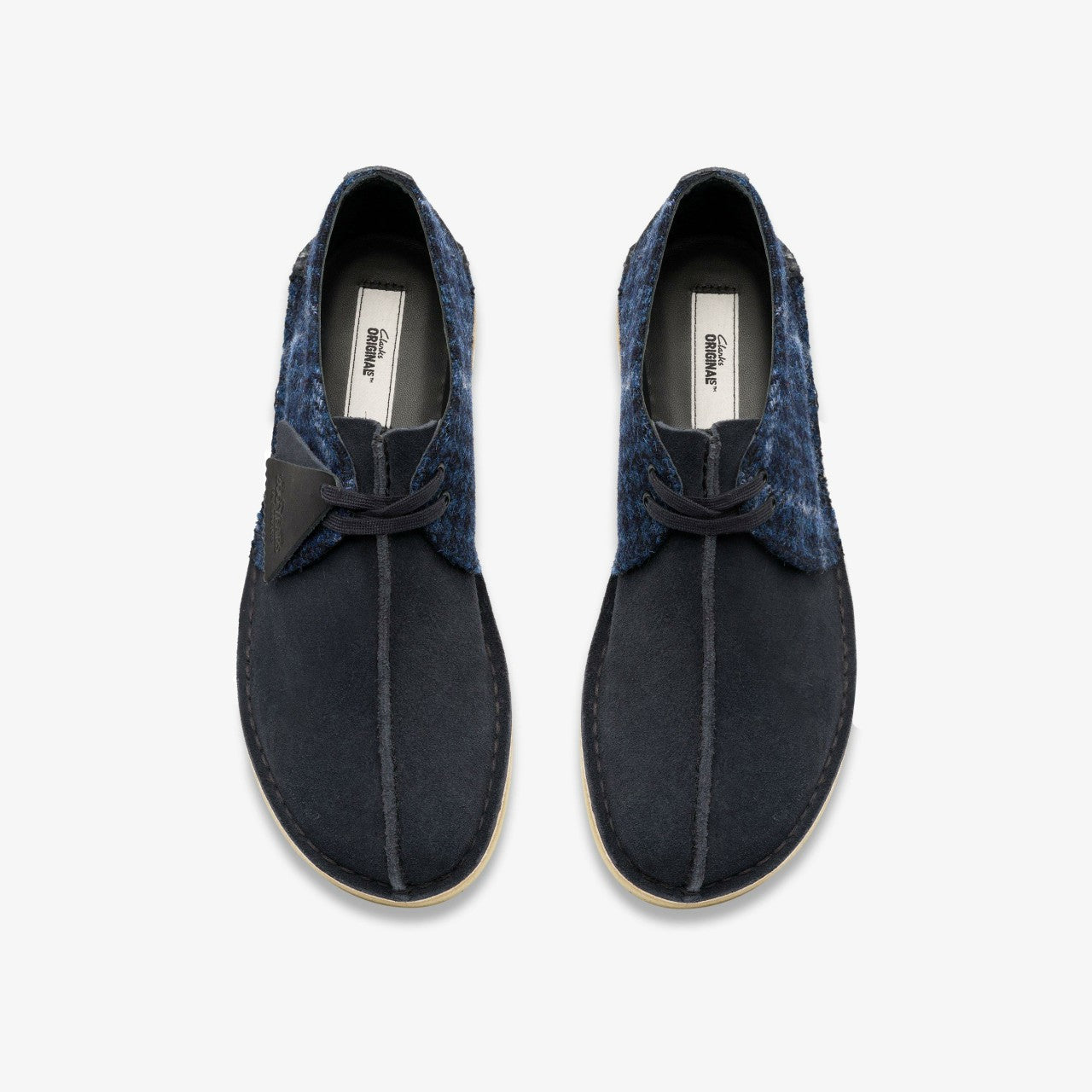 Men Desert Trek Navy Tweed Combination
