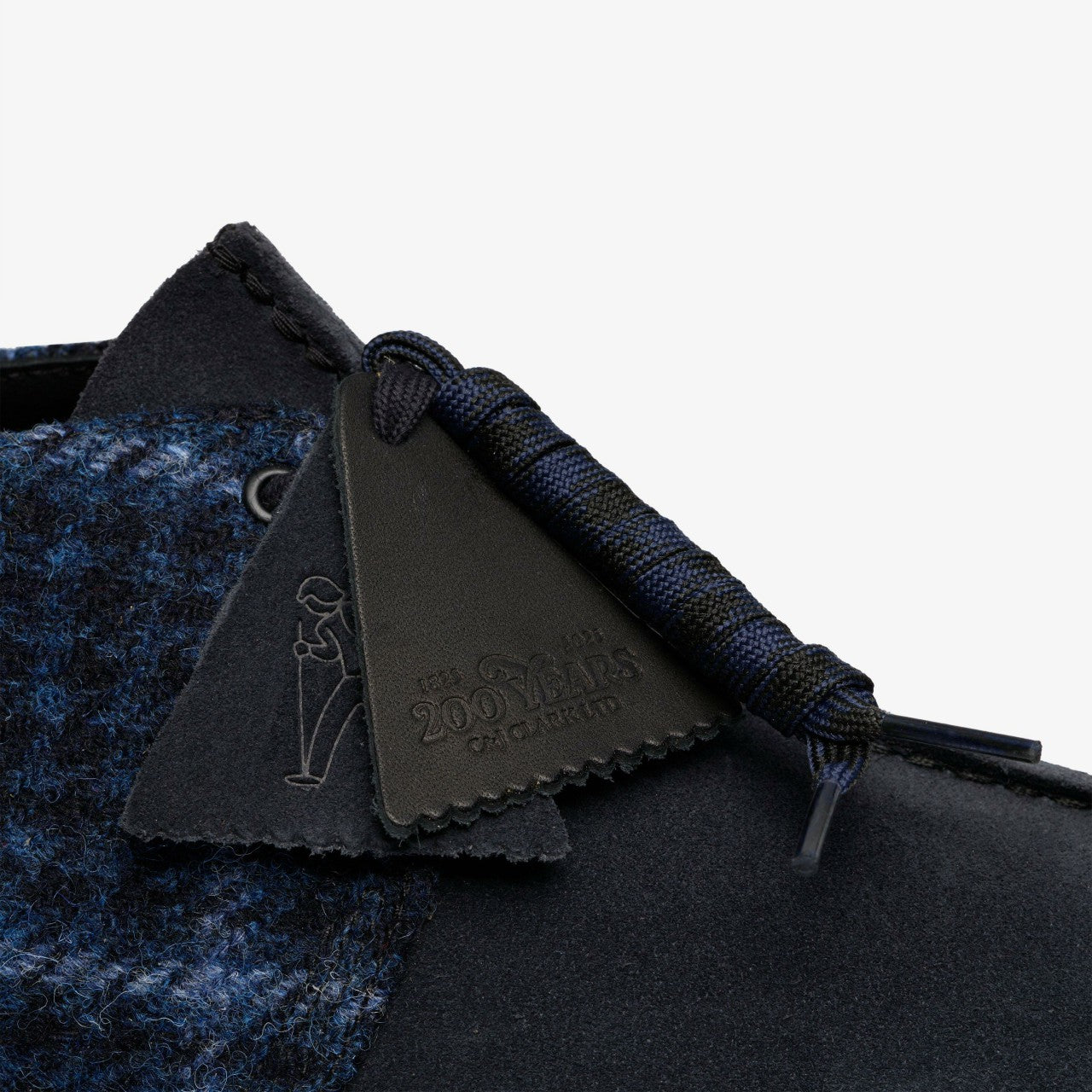 Men Desert Trek Navy Tweed Combination