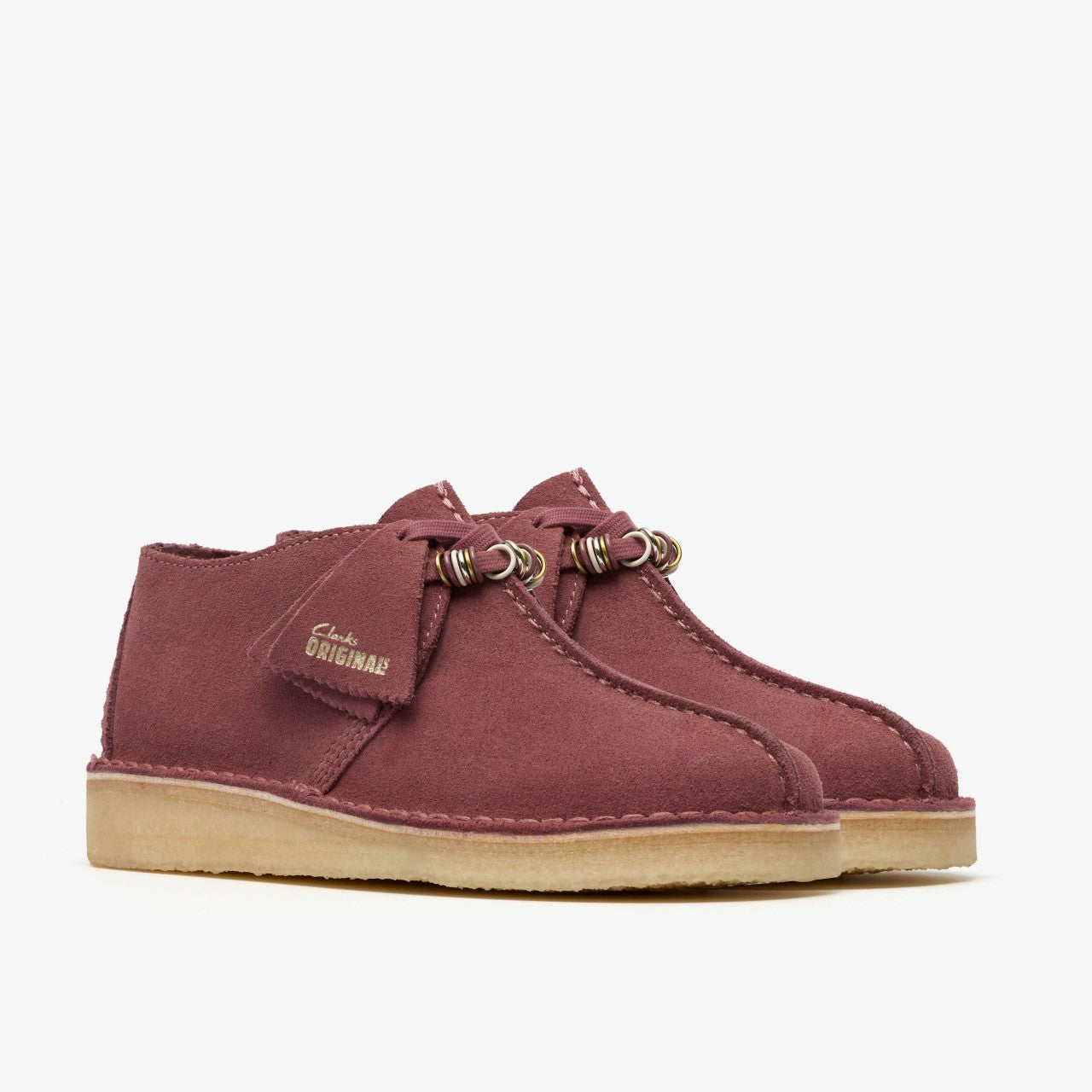 Women Desert Trek Rose Brown Suede