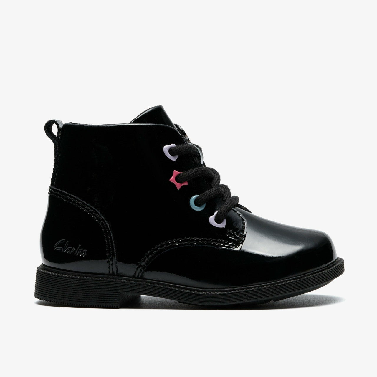 Kids Oaklyn Charm Toddler Black Patent