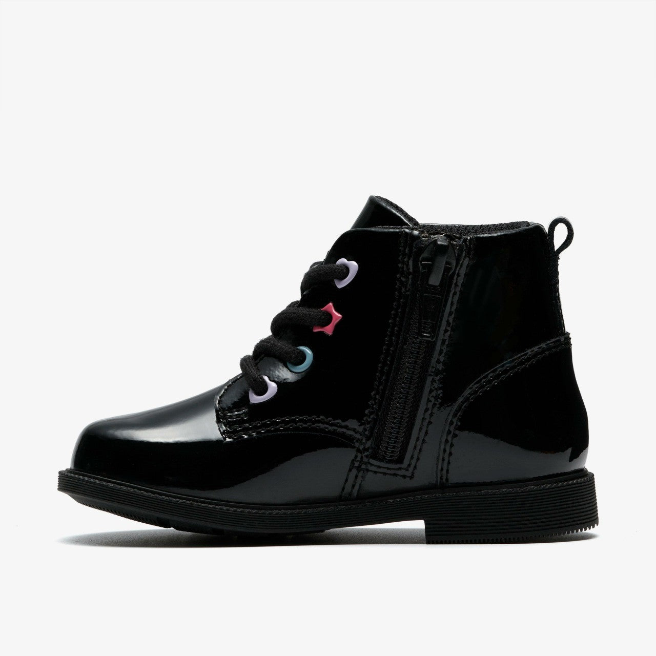 Kids Oaklyn Charm Toddler Black Patent