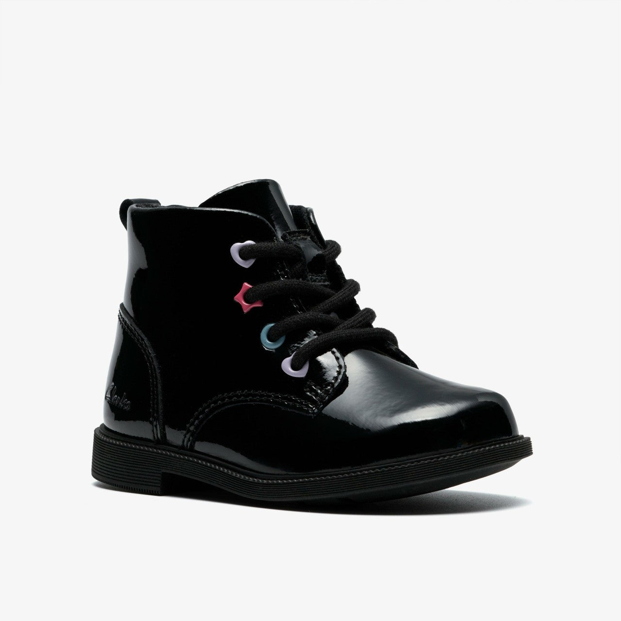 Kids Oaklyn Charm Toddler Black Patent