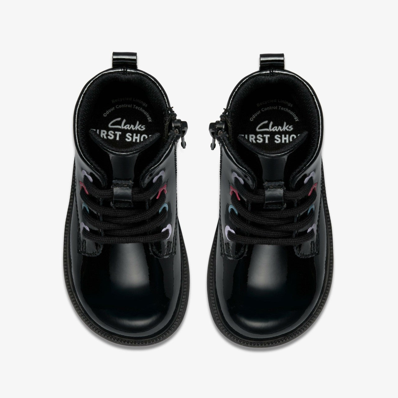 Kids Oaklyn Charm Toddler Black Patent