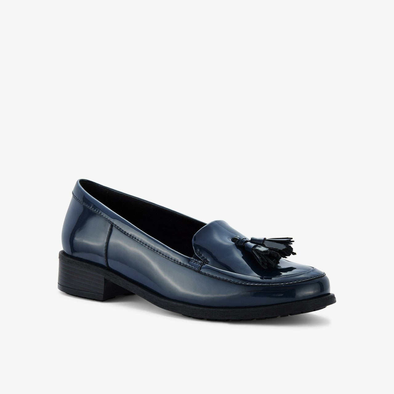 Women Havisham Edge Loafer Navy Patent