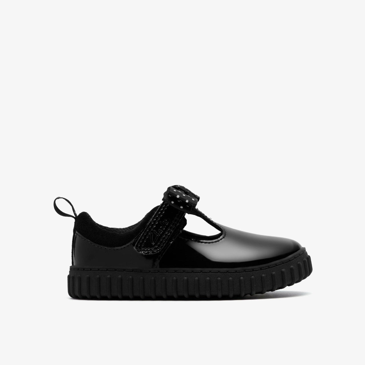 Kids Cove Bow Toddler Black Patent