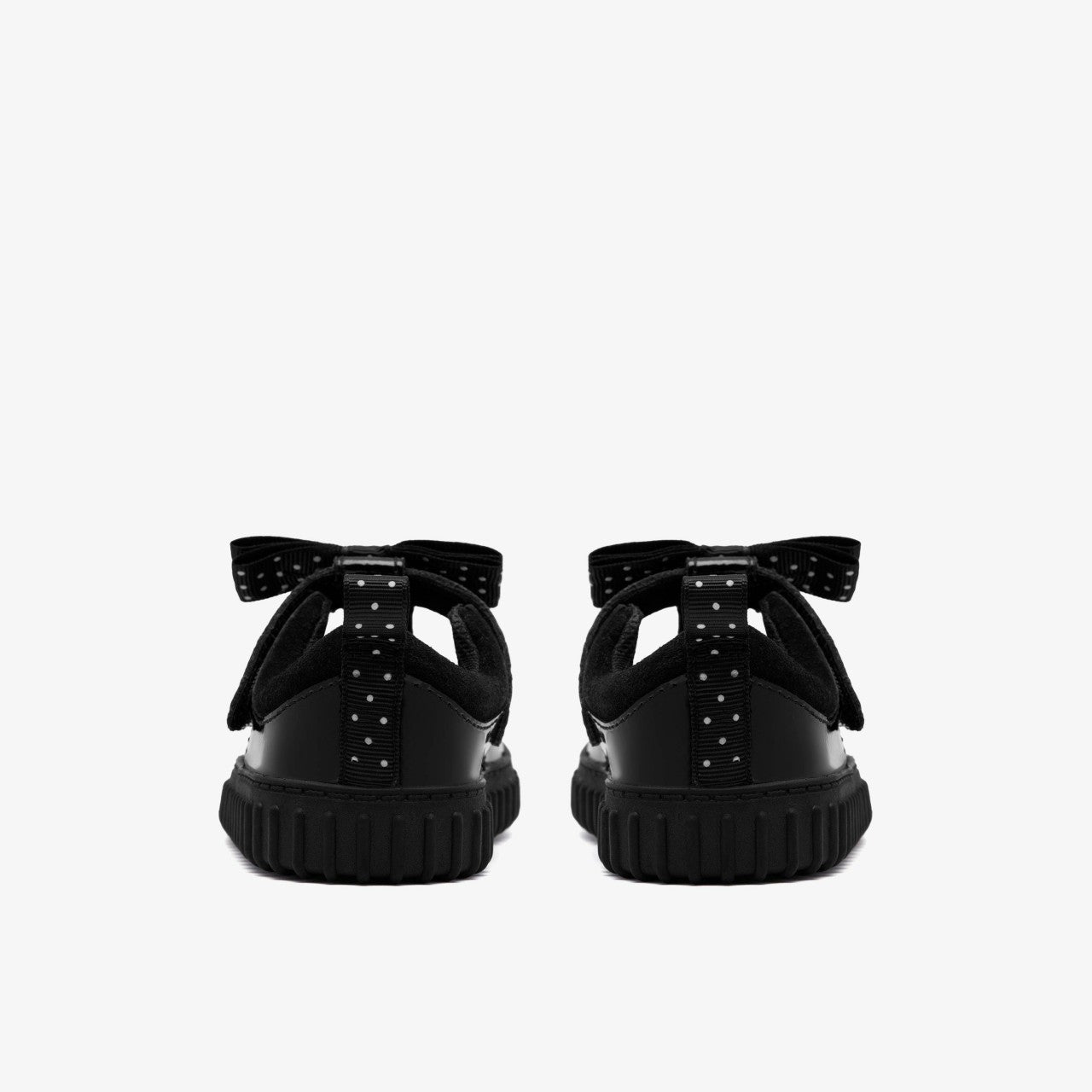 Kids Cove Bow Toddler Black Patent