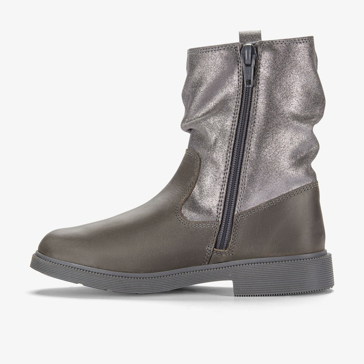 Kids Oaklyn Top Kid Pewter Suede