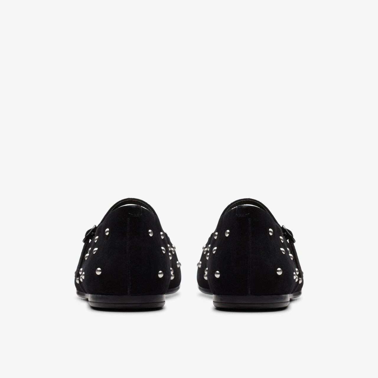 Women Livia Stud Black Suede