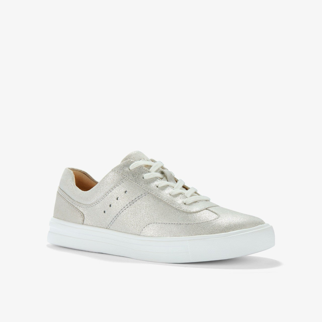 Women Makea Court Metallic Leather