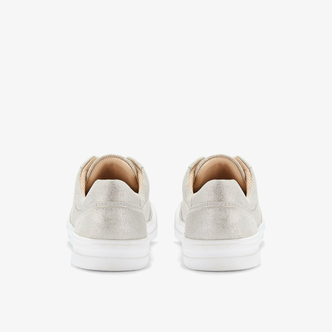 Women Makea Court Metallic Leather