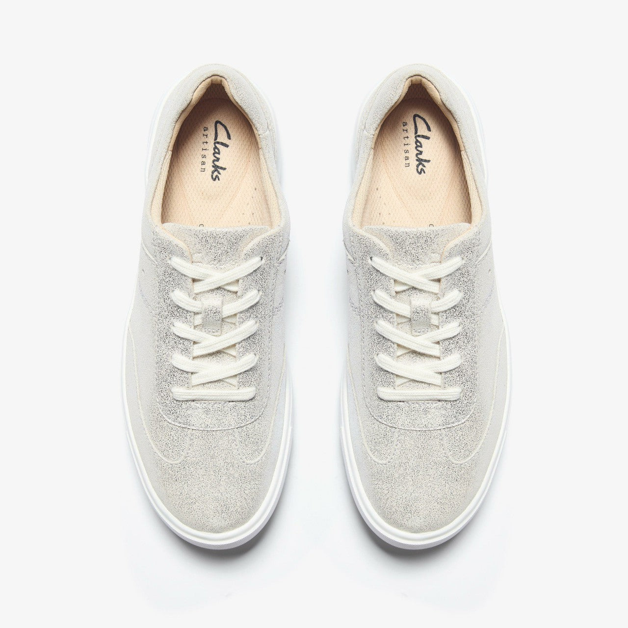 Women Makea Court Metallic Leather