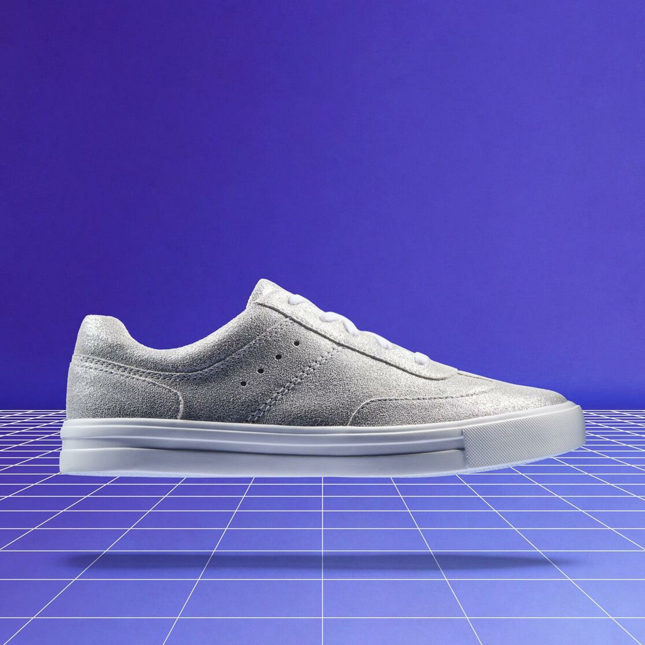 Women Makea Court Metallic Leather
