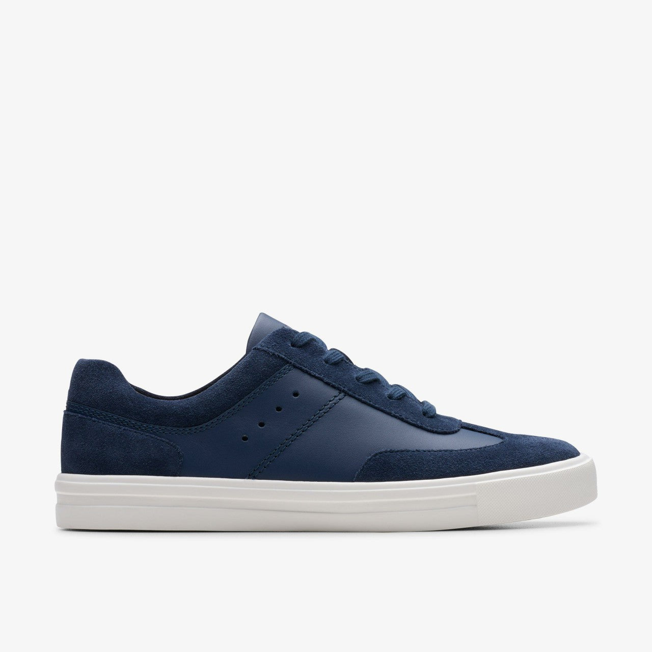 Women Makea Court Navy Leather
