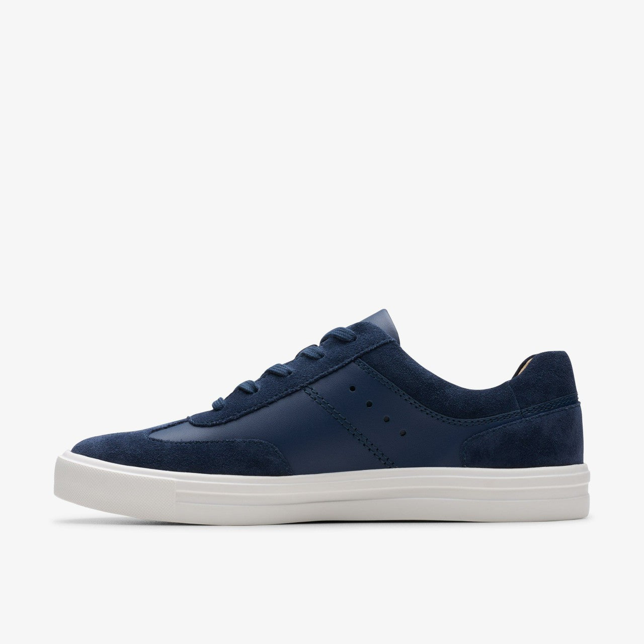 Women Makea Court Navy Leather