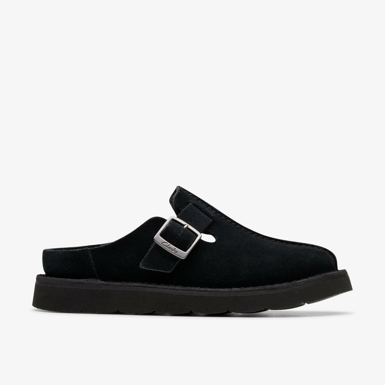 Women Solsbury Mule Black Suede