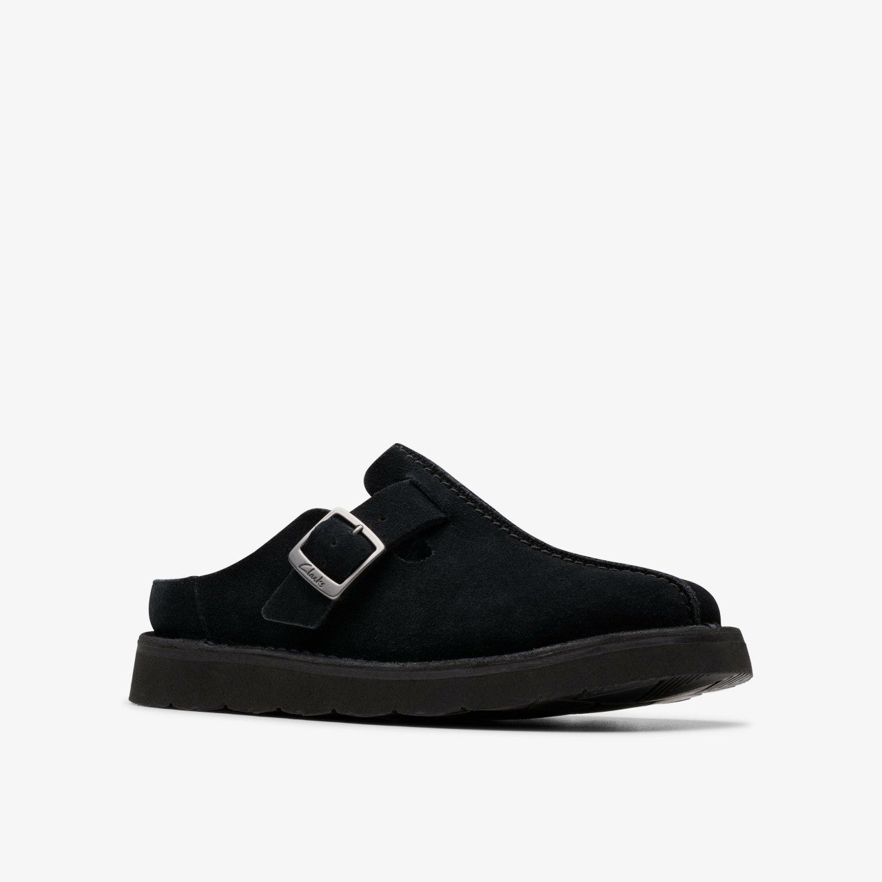 Women Solsbury Mule Black Suede