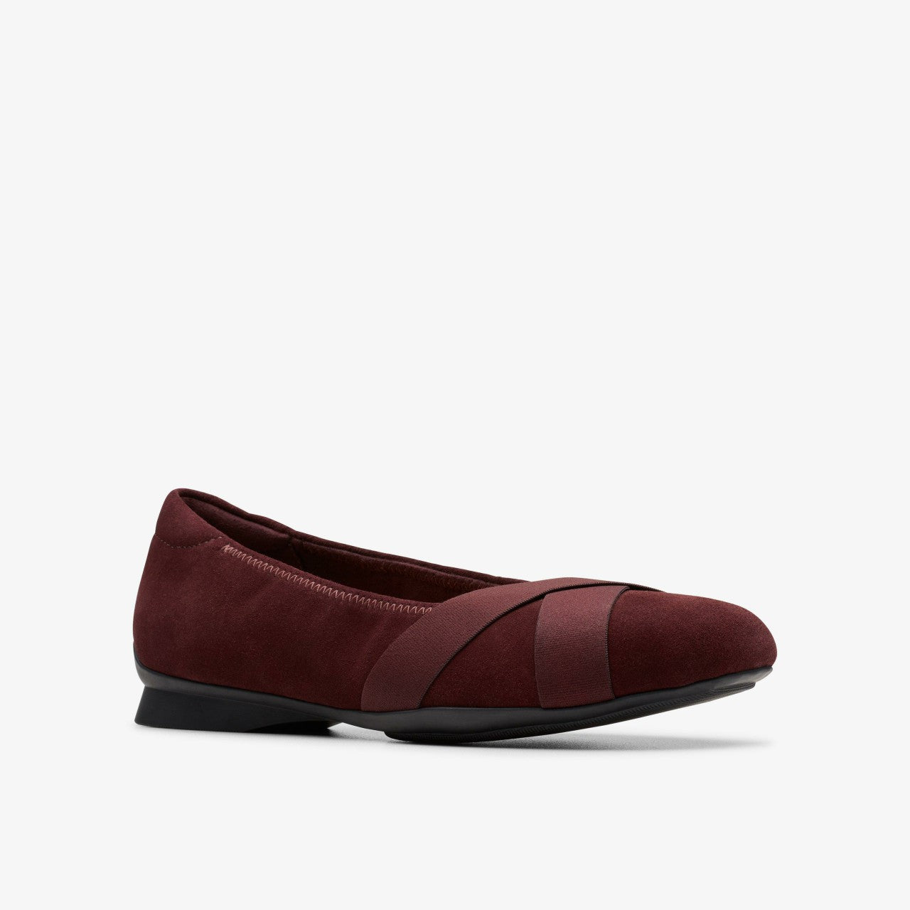 Women Jazmynn Gem Merlot Suede