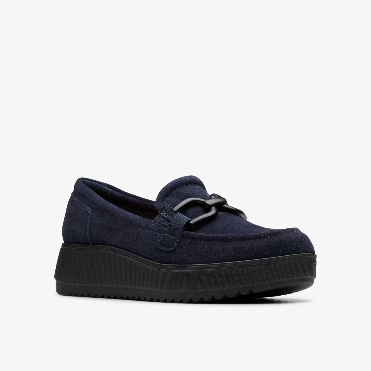 Women Zylah Top Navy Suede