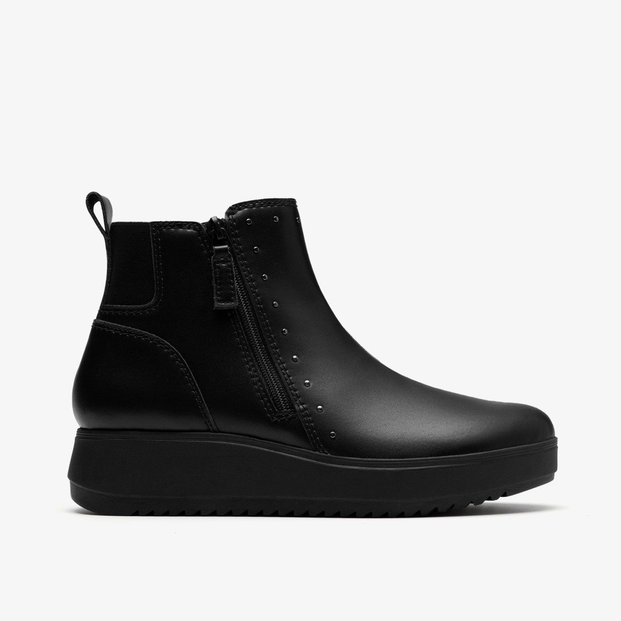 Women Zylah Willow Black Leather