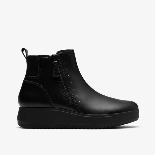 Women Zylah Willow Black Leather
