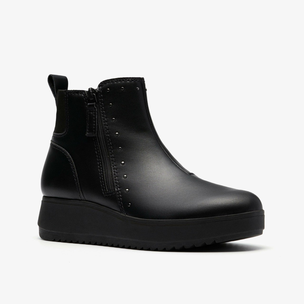 Women Zylah Willow Black Leather