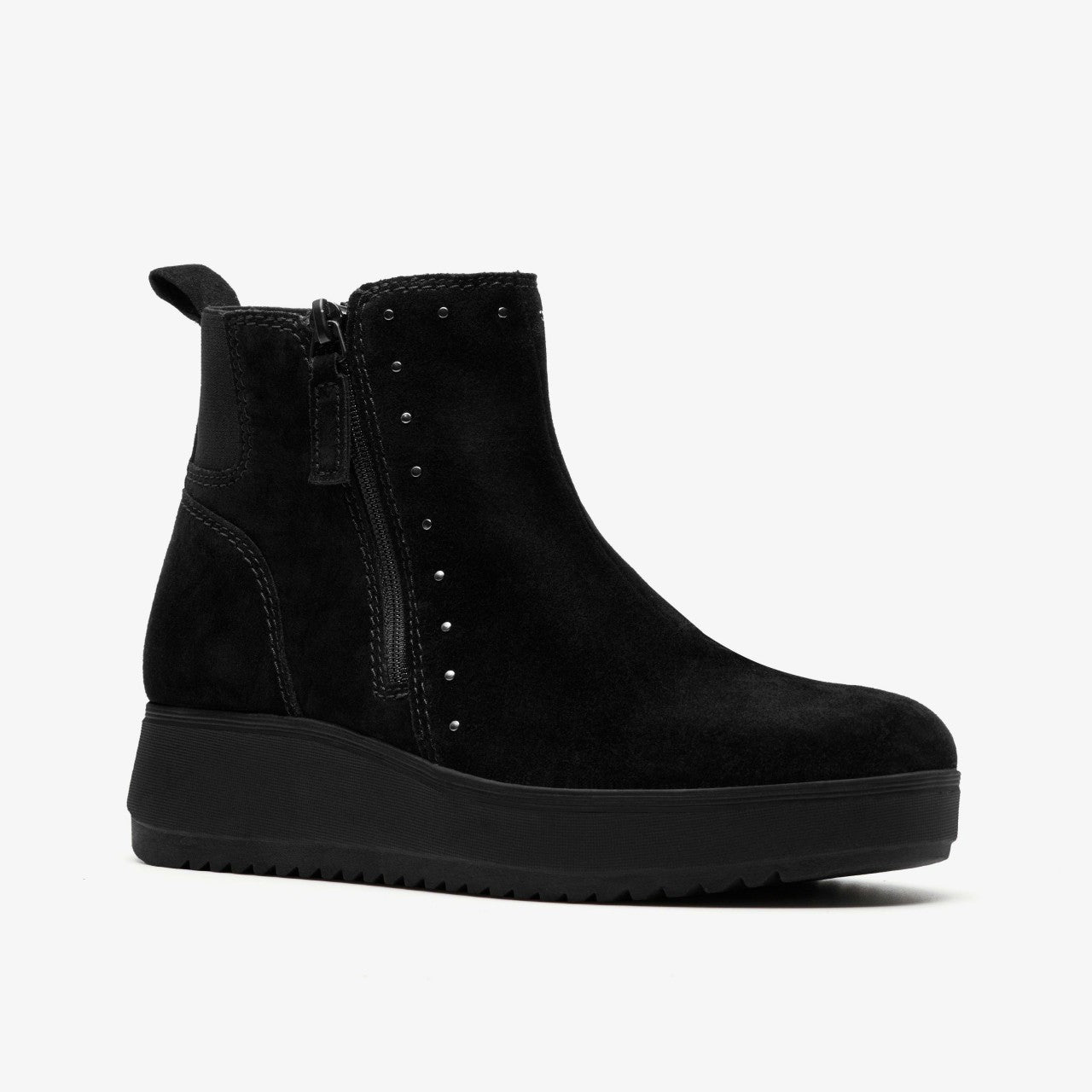 Women Zylah Willow Black Suede