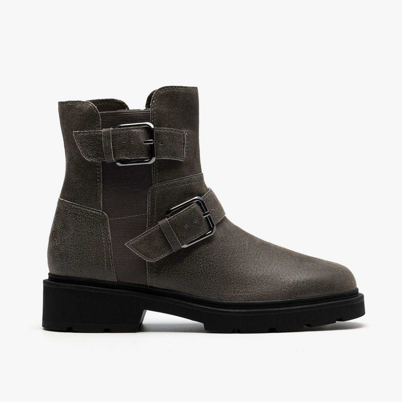Women Lauryl Bay Dark Grey Leather
