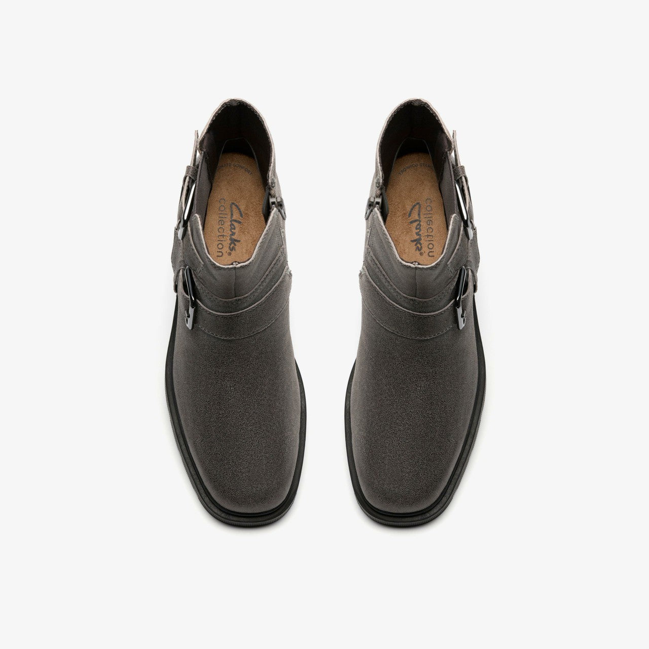 Women Lauryl Bay Dark Grey Leather