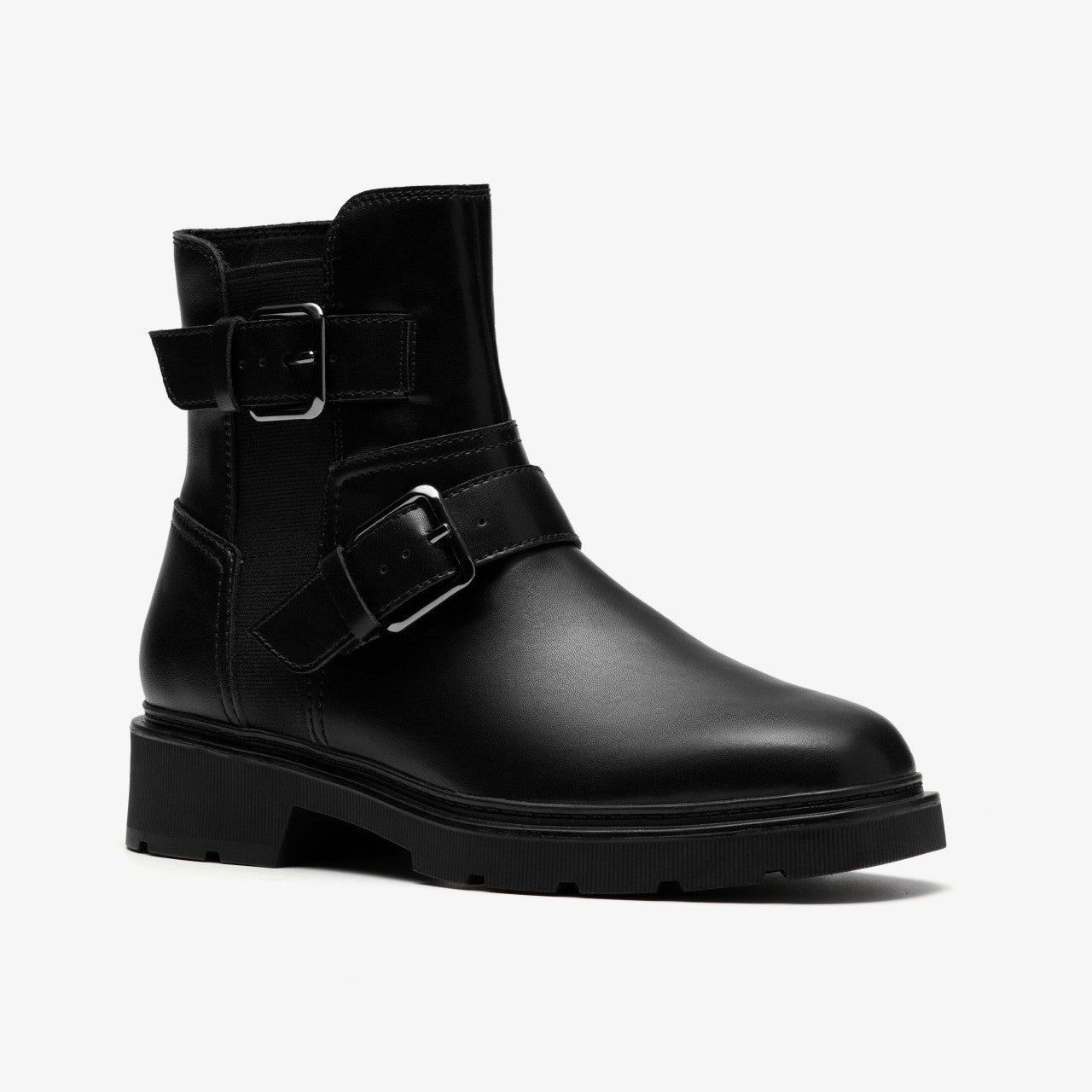 Women Lauryl Bay Black Leather