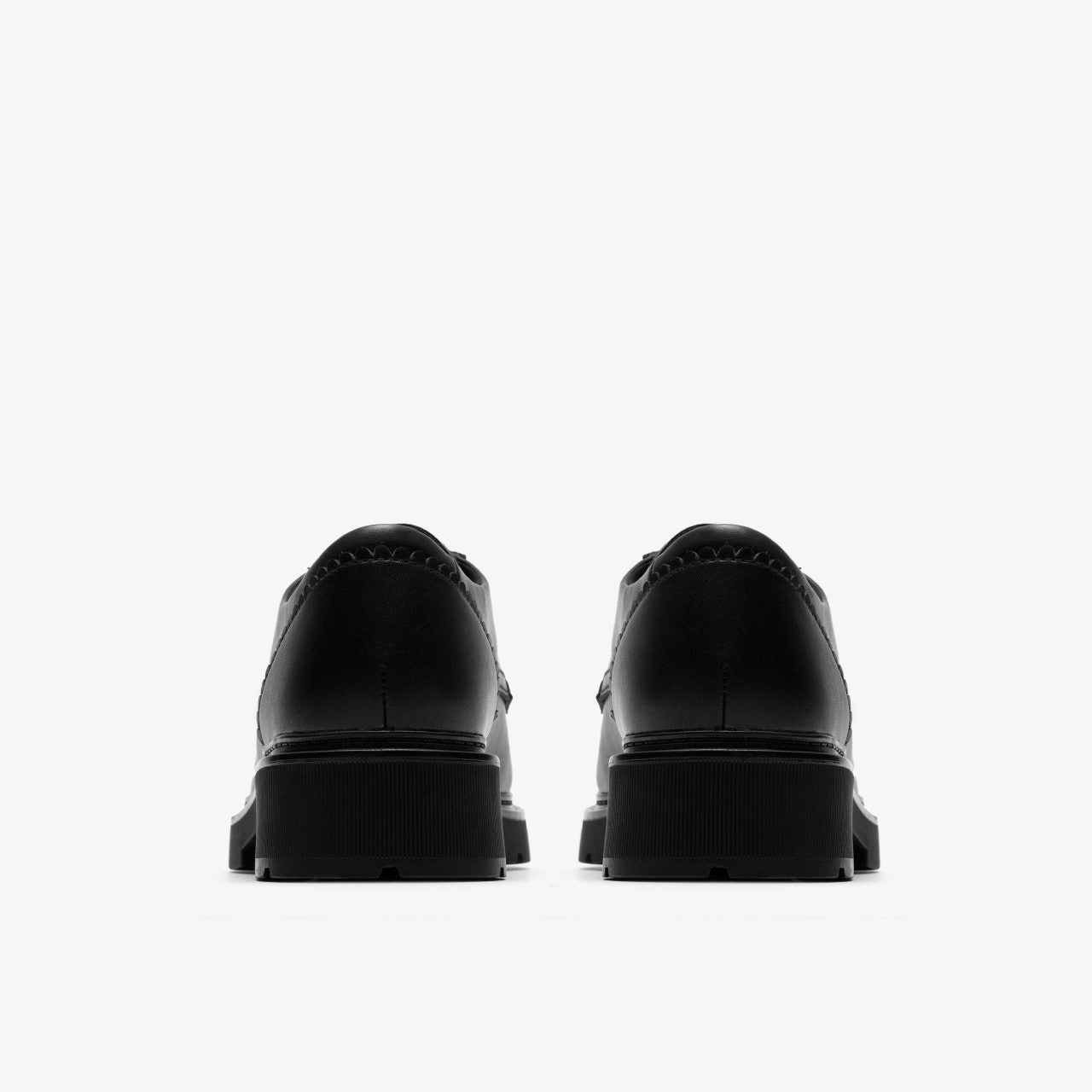 Women Lauryl Lace Black Leather