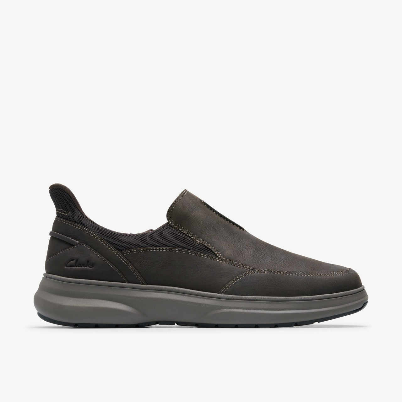 Men Mullan Step Dark Brown Leather