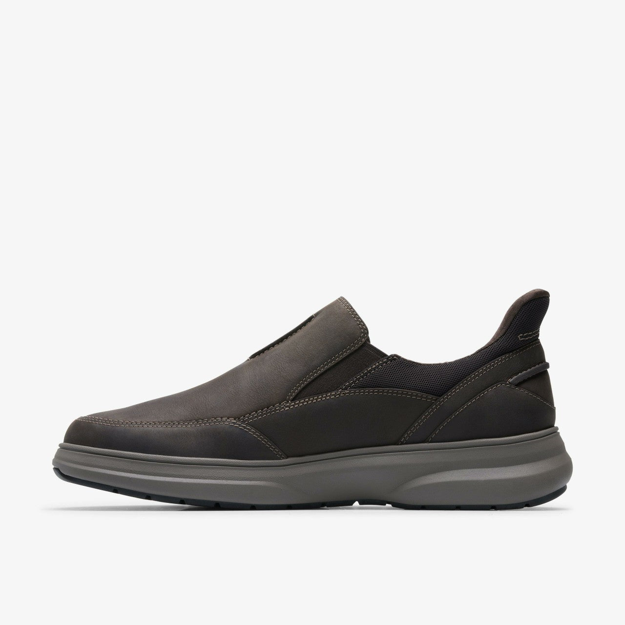 Men Mullan Step Dark Brown Leather