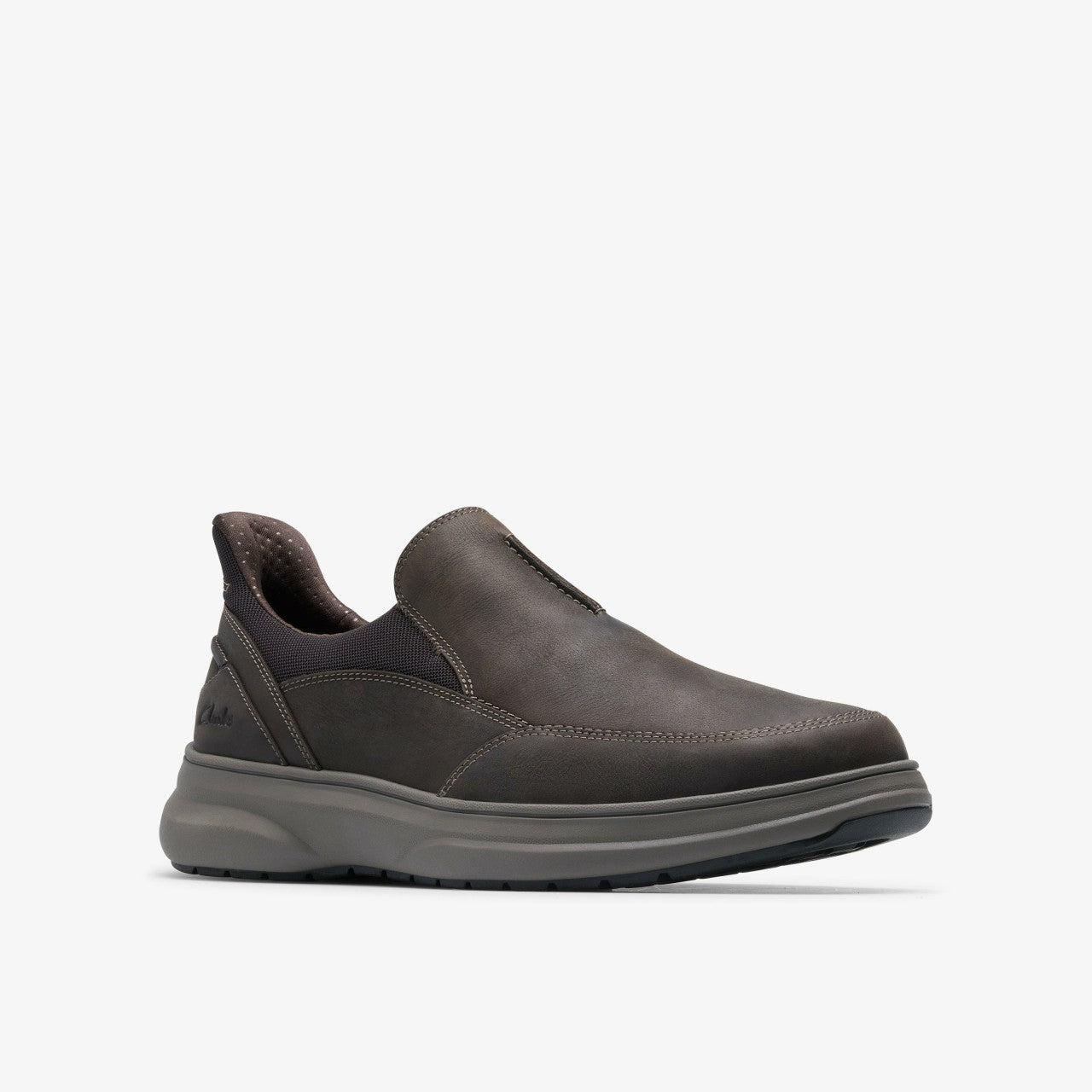 Men Mullan Step Dark Brown Leather