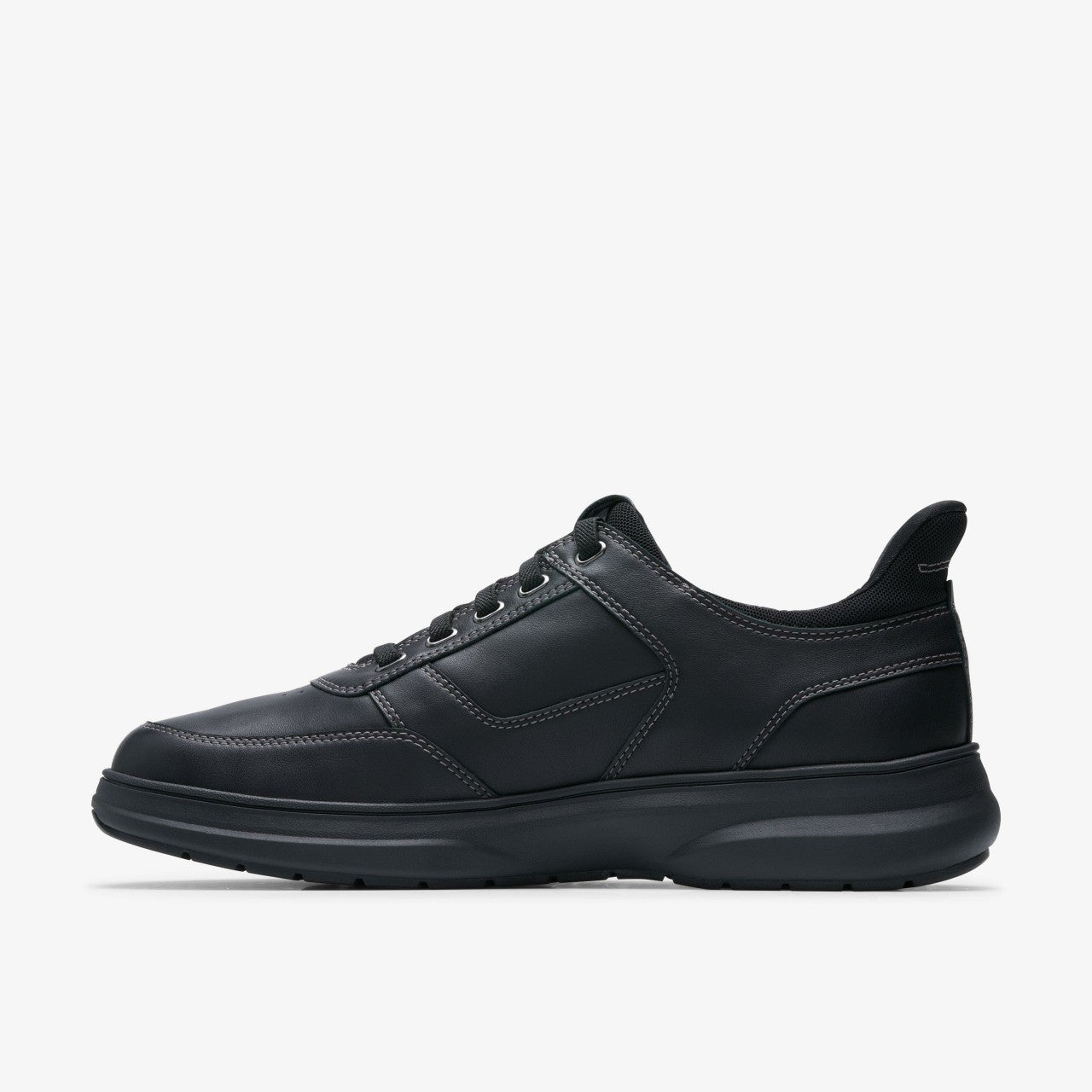 Men Mullan Easy Black Leather