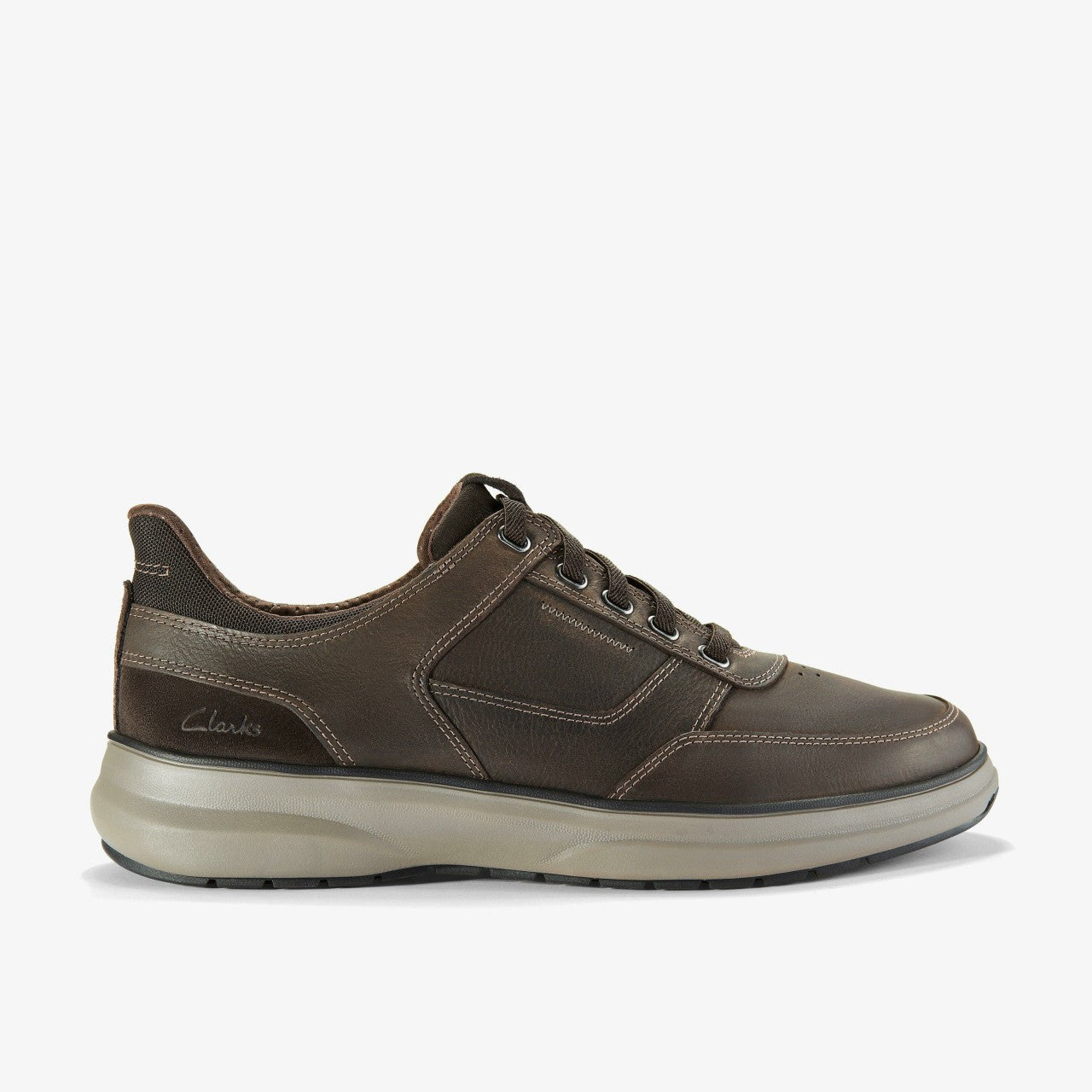 Men Mullan Easy Dark Brown Leather