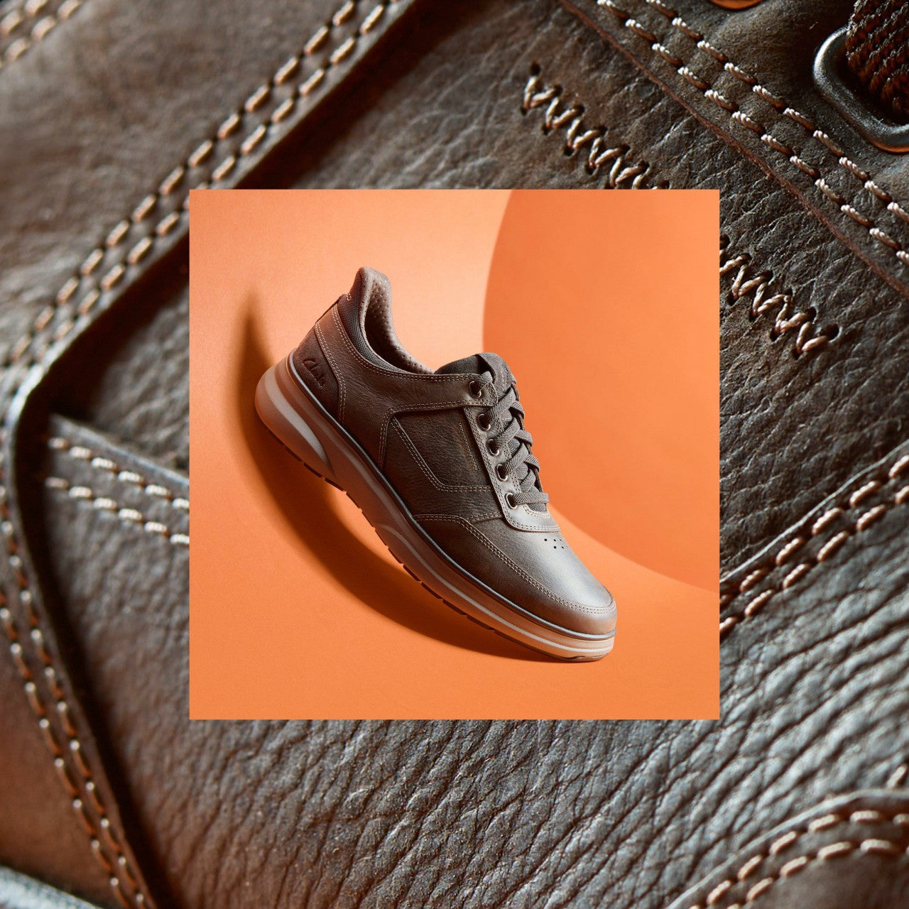 Men Mullan Easy Dark Brown Leather