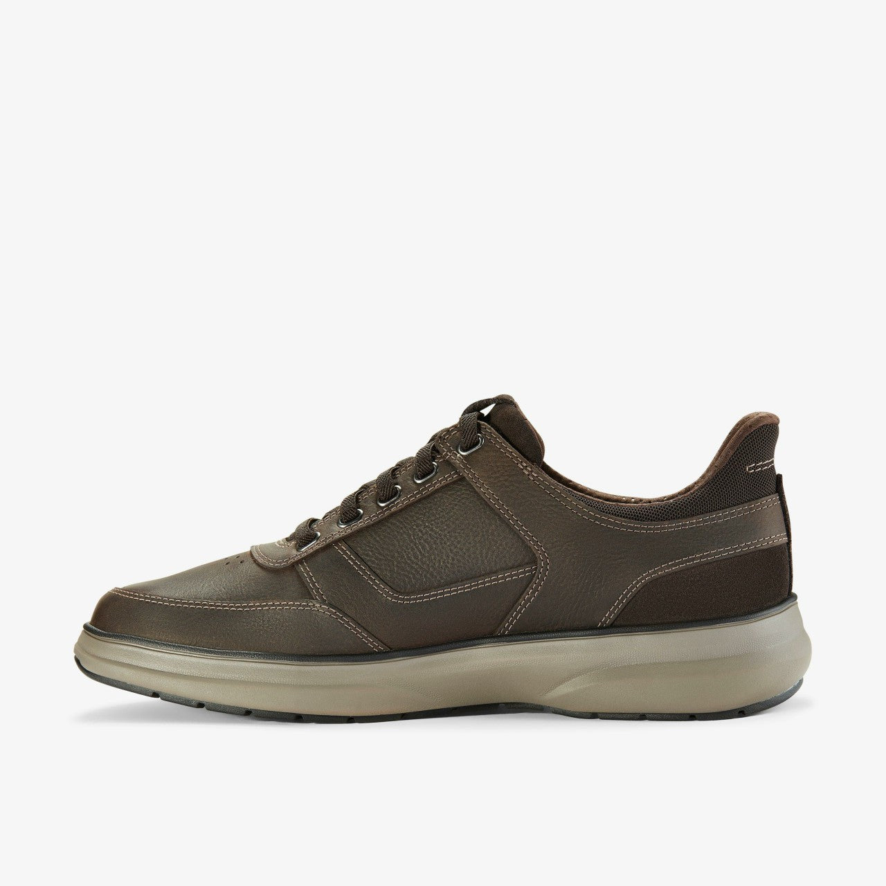 Men Mullan Easy Dark Brown Leather