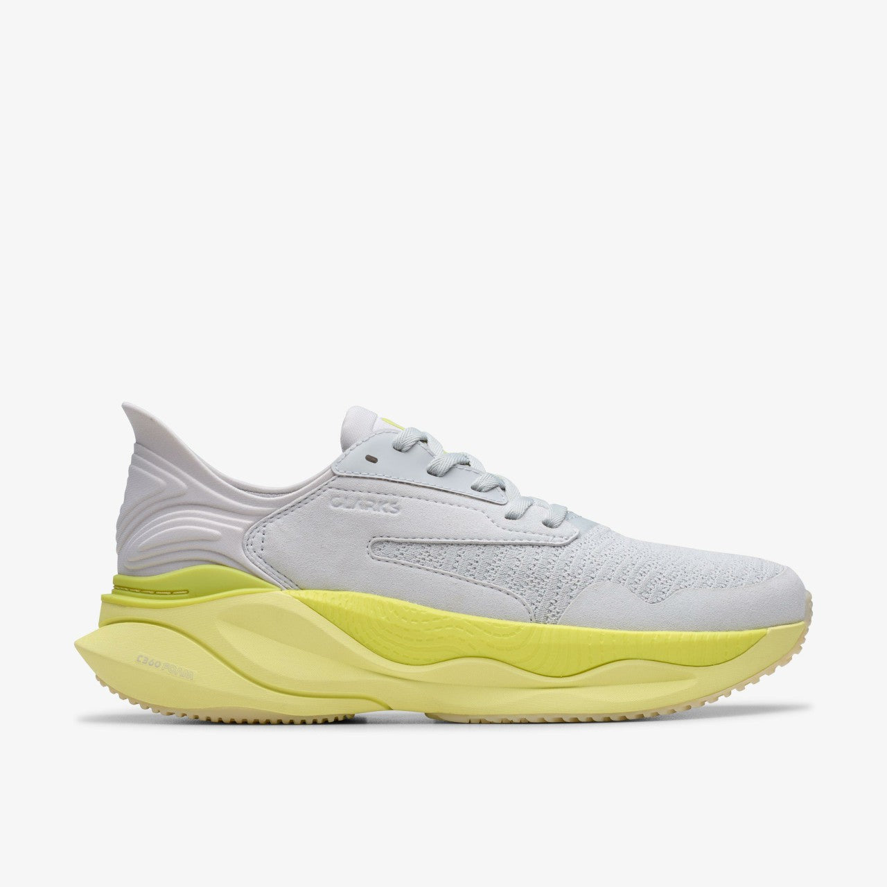 Men Clarks Pace Lime Combination